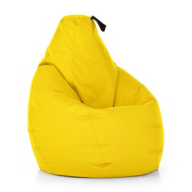 10 sedacích vaků Hruška - žlutá