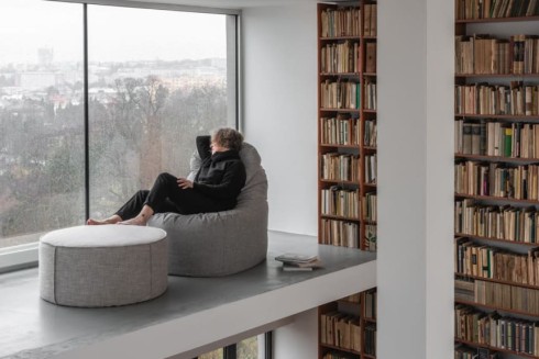 Sedací vak Citron INONO s taburetem