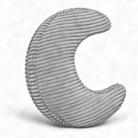 Měsíček HOME Kids manšestr - světle šedá