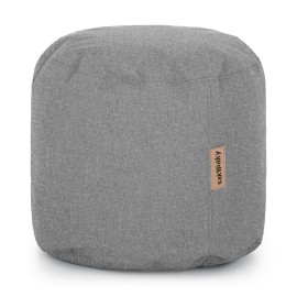 Sada 3 Taburetů - světle šedá melír